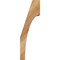 Ekena Millwork 4"W x 6"D x 18"H Westlake Rough Sawn Knee Brace, Western Red Cedar BRC04X06X18WTL00RWR - alternate 2